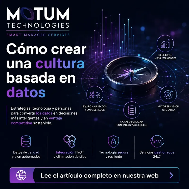Cómo crear una cultura basada en datos