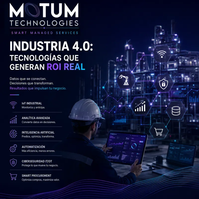 Industria 4.0: qué tecnologías generan ROI real