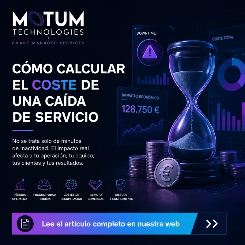 Cómo calcular el coste de una caída de servicio
