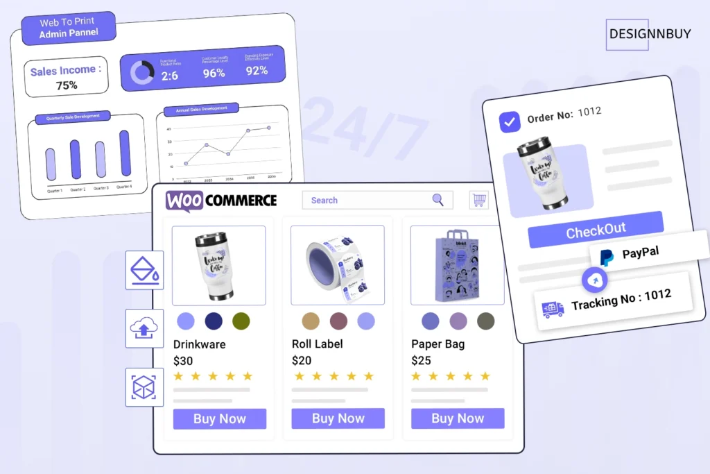 Woocommerce Print Shop