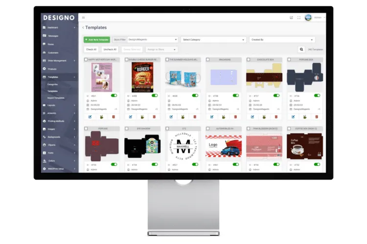 Digital Asset Management Ui