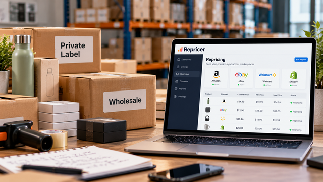 Private Label and Wholesale Repricing on Amazon