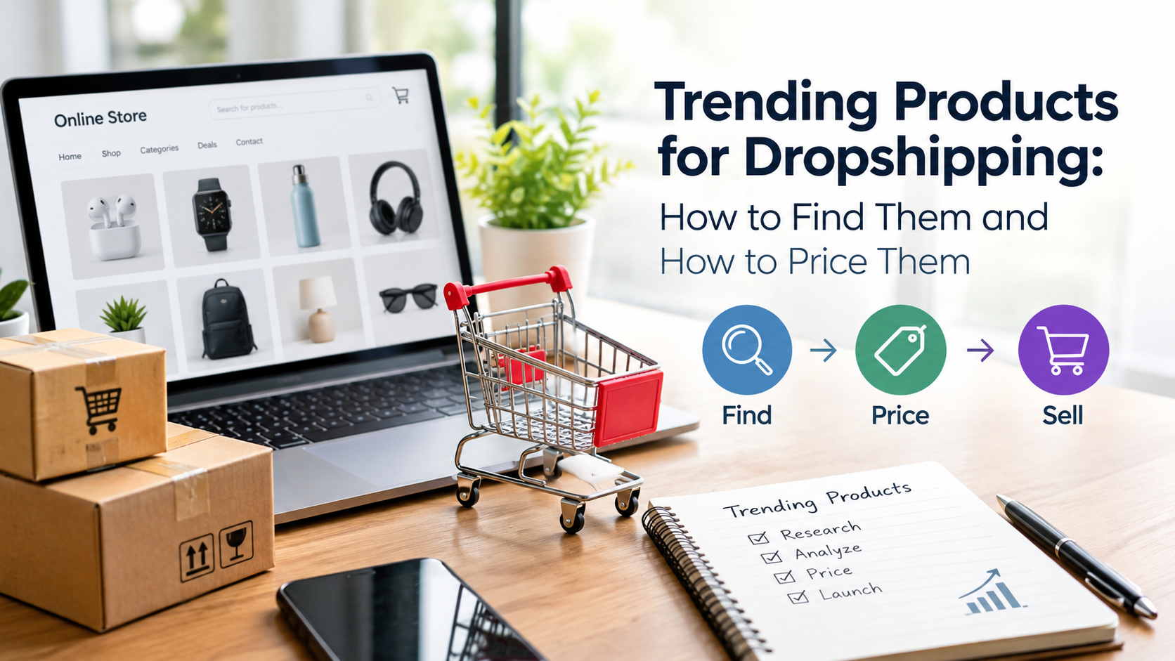 Trending Products for Dropshipping: How to Find Them and How to Price Them