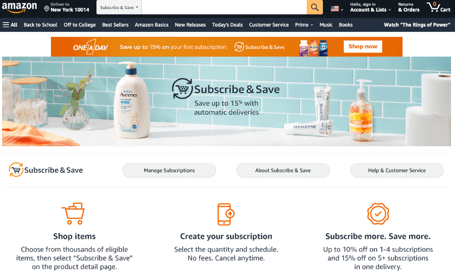 amazon abbonati e risparmia