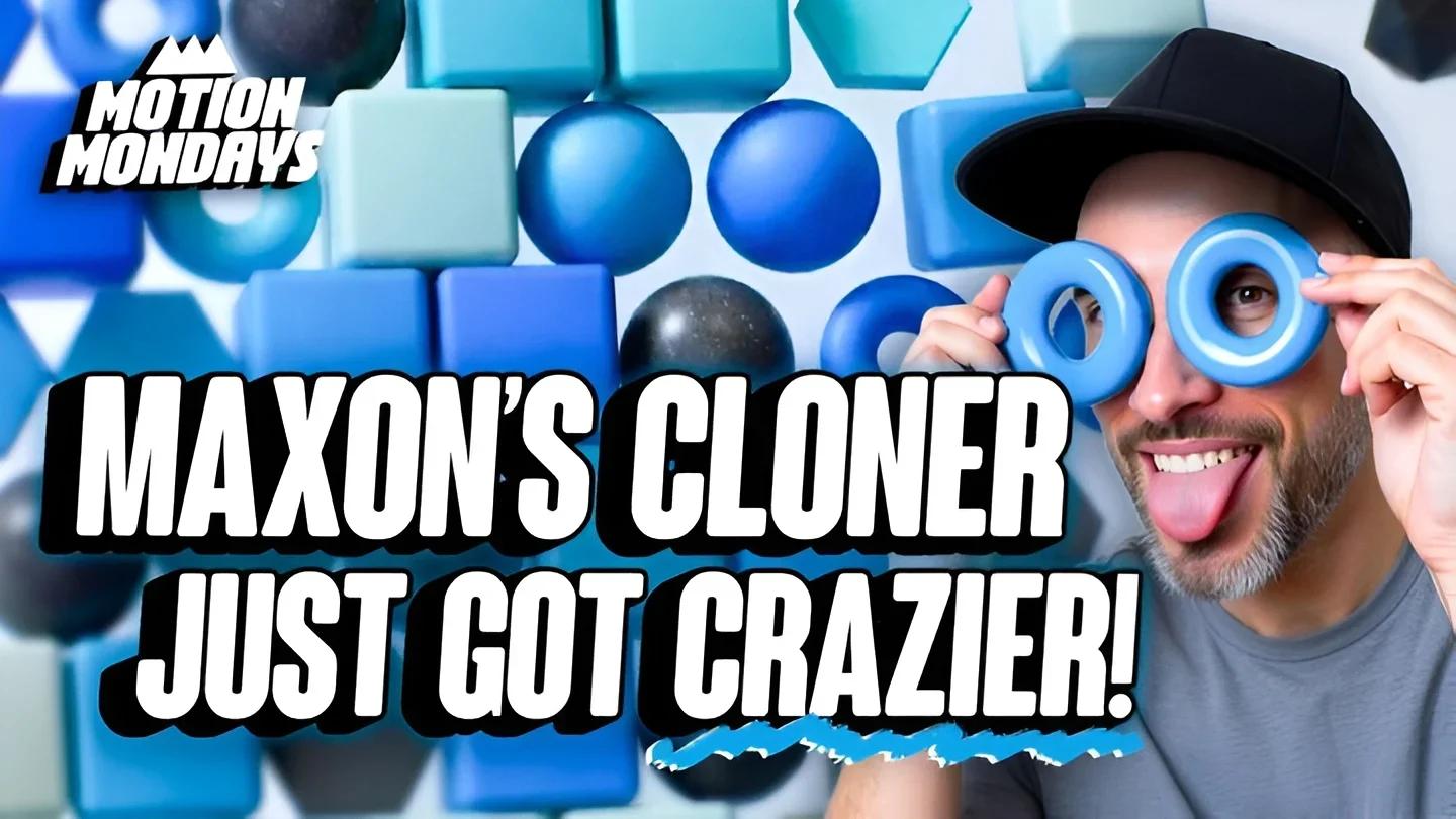 Maxon Cloner Upgrade & Cavalry's New Deformers | Motion Mondays article thumbnail