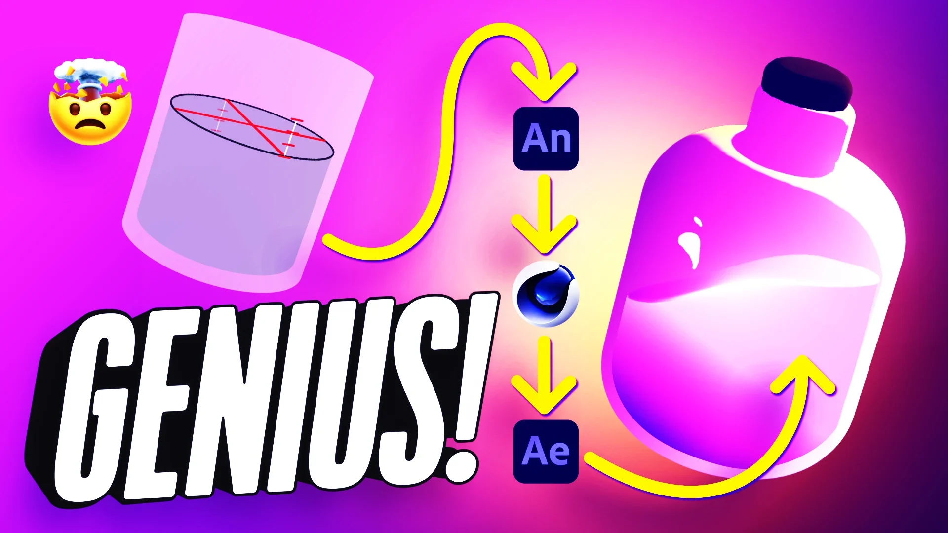 Learn How to Merge 2D Cel-Style Animation with Your Cinema 4D Renders article thumbnail