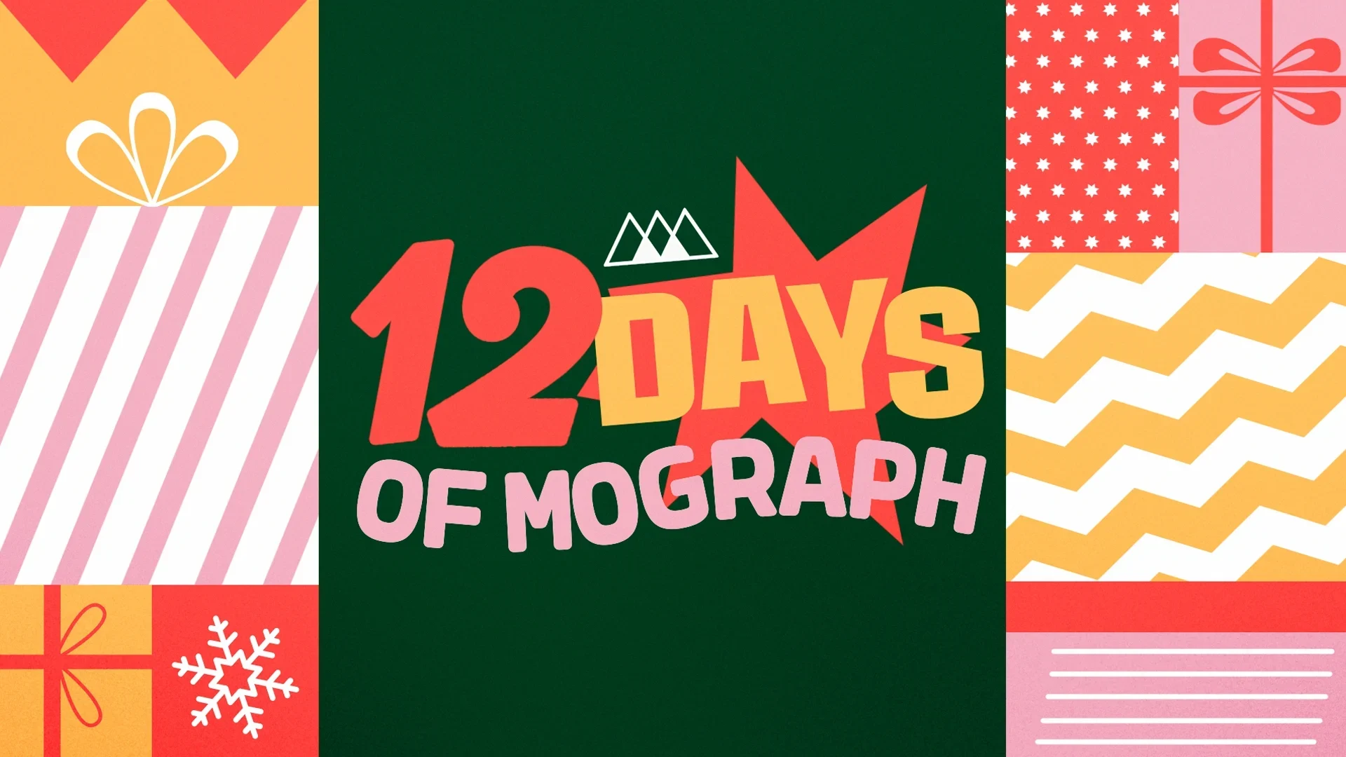 Win Free Stuff! Our 12 Days of Mograph Celebration is on Now! article thumbnail