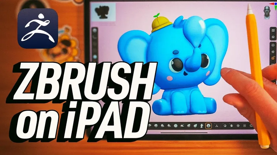 Your First Sculpt in ZBrush for iPad article thumbnail