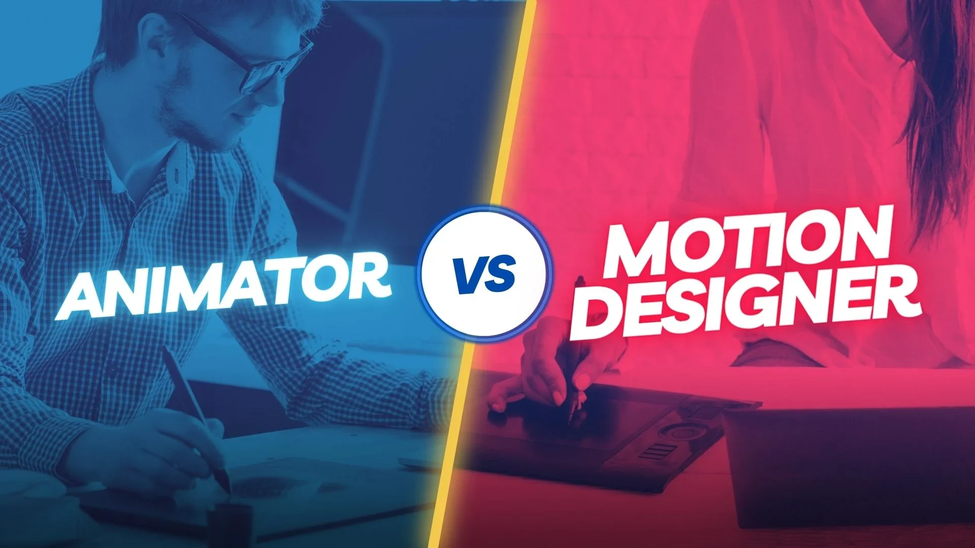 What are the Differences between the Jobs of an Animator and a Motion Designer? article thumbnail