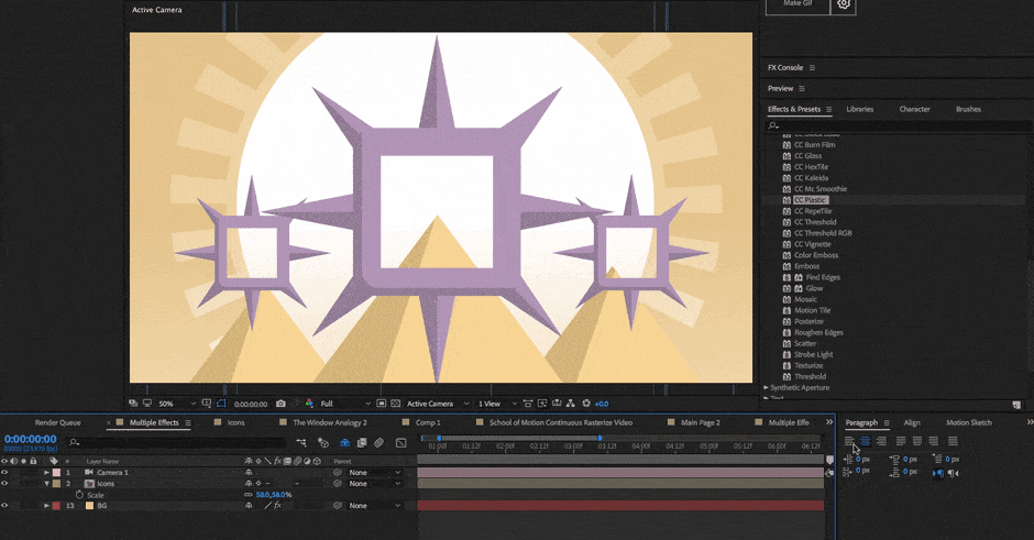 Collapse Transformations - School of Motion tutorial image