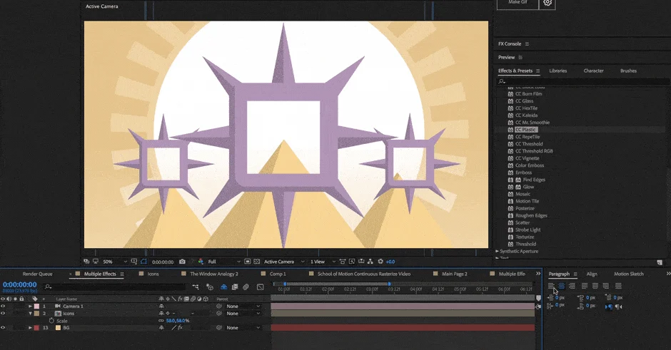 Collapse Transformations - School of Motion tutorial image