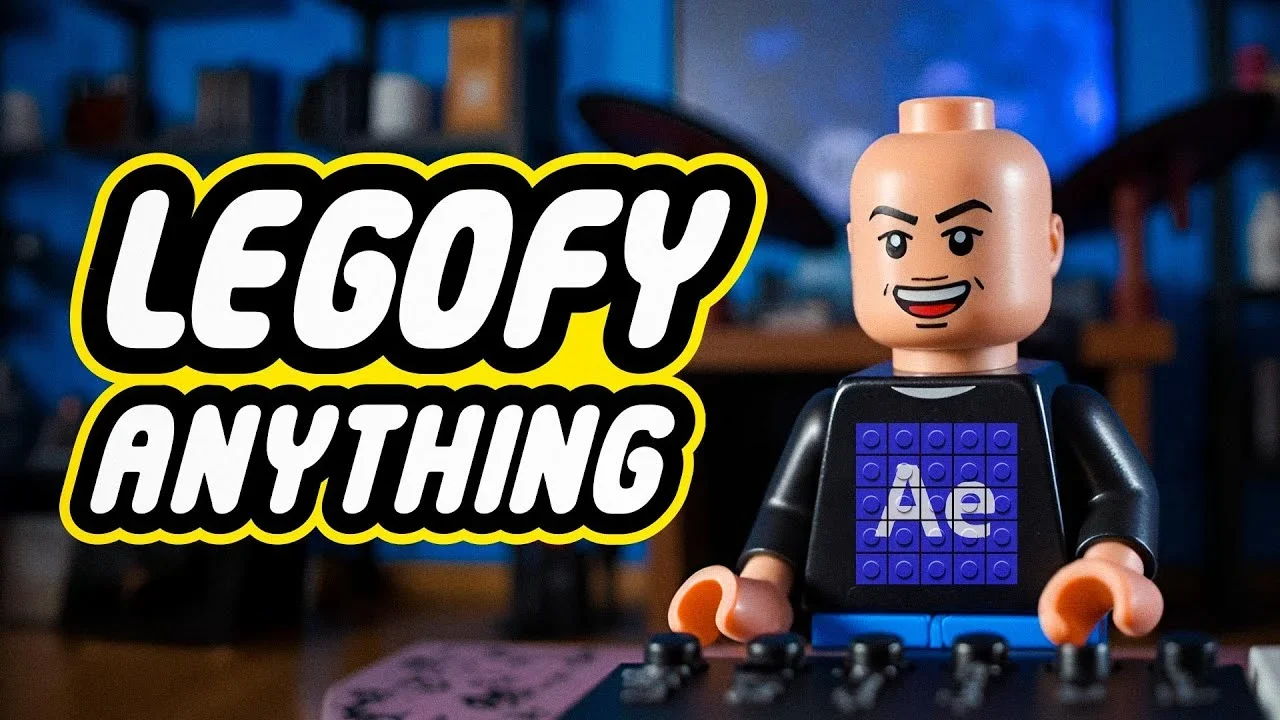LEGO Look in After Effects & Real-Time Rendering for Cinema 4D | Motion Mondays article thumbnail
