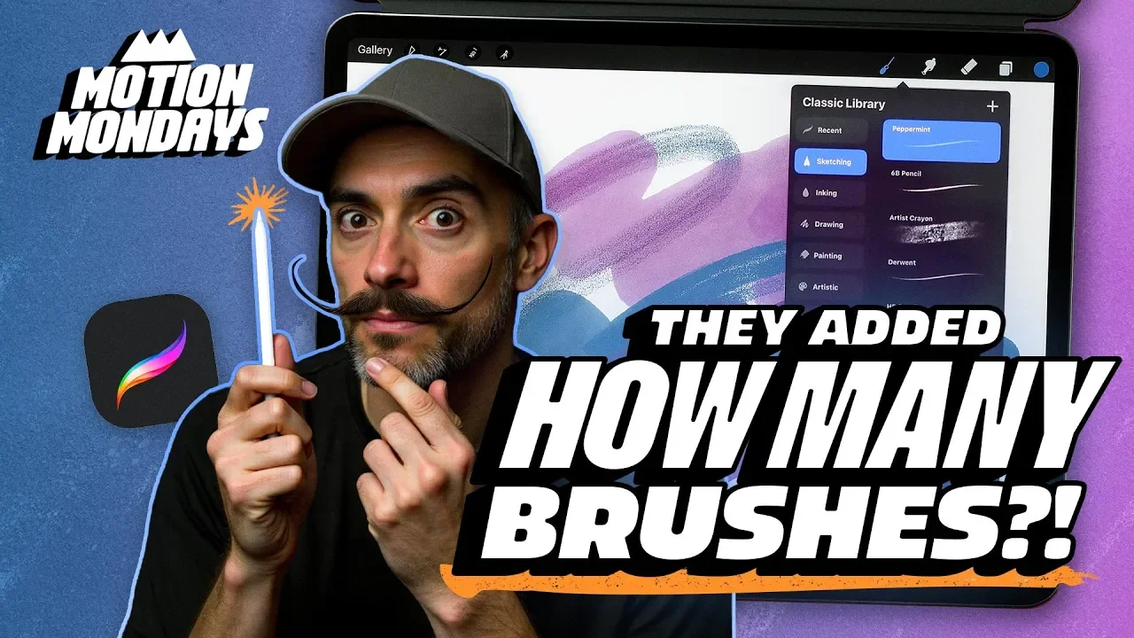Procreate 5.4 First Look, Substance Designer's Big Update | Motion Mondays article thumbnail