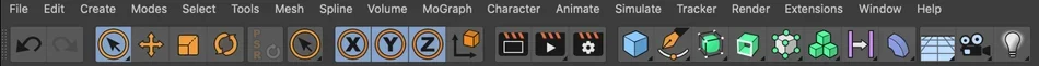Cinema 4D R21 - New Menu Bar.png
