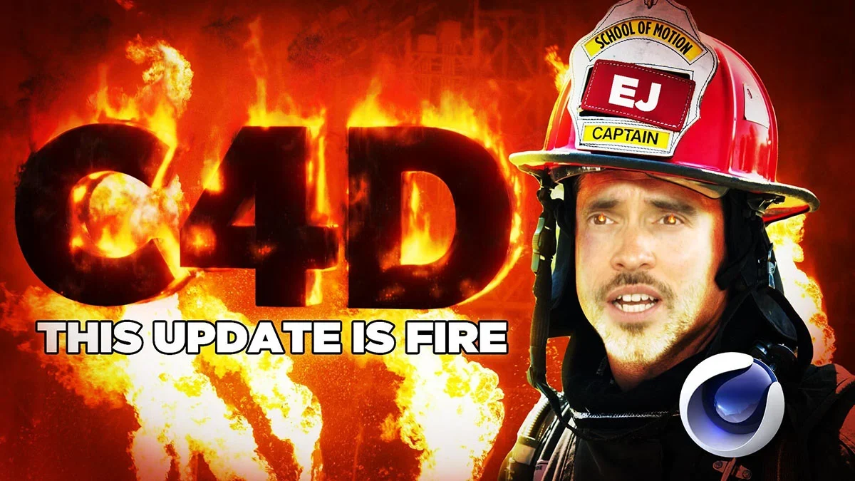 Getting Started with Pyro Fire Simulation | Cinema 4D 2023.1 Update article thumbnail