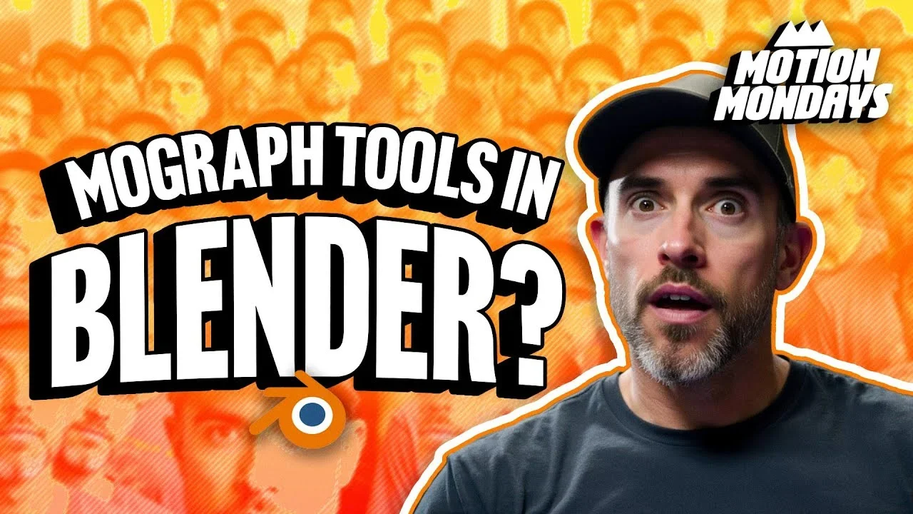 Blender 5.0 Mograph Tools & Premiere for iPhone | Motion Mondays article thumbnail