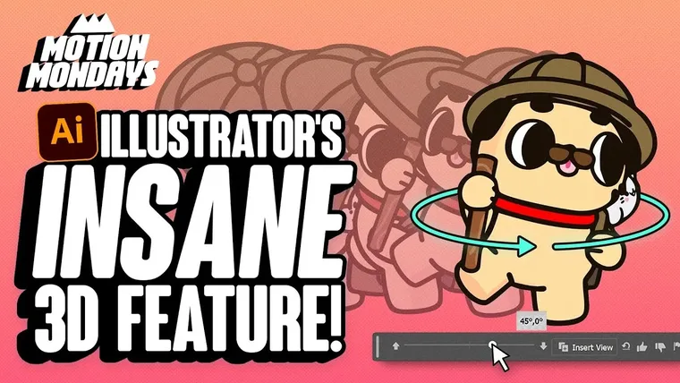 Adobe Illustrator’s WILD new 3D tool + Sketch’s VFX Sorcery | Motion Mondays article thumbnail