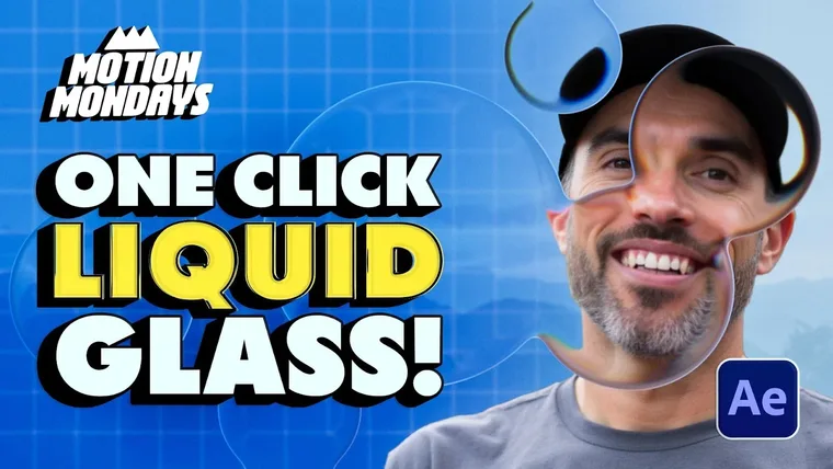 One-Click Liquid Glass in After Effects & Hundreds of Walk Cycles | Motion Mondays article thumbnail
