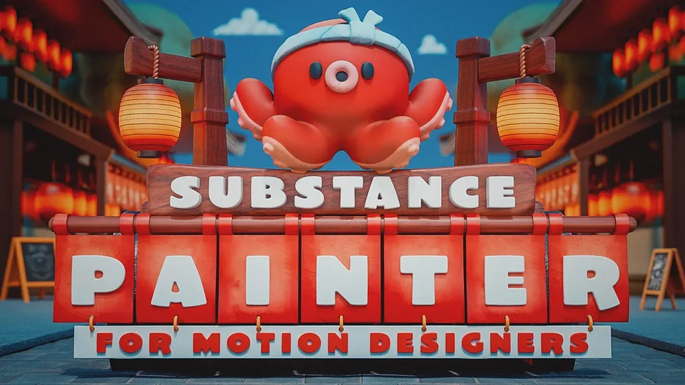 New Course: Substance Painter for Motion Designers article thumbnail