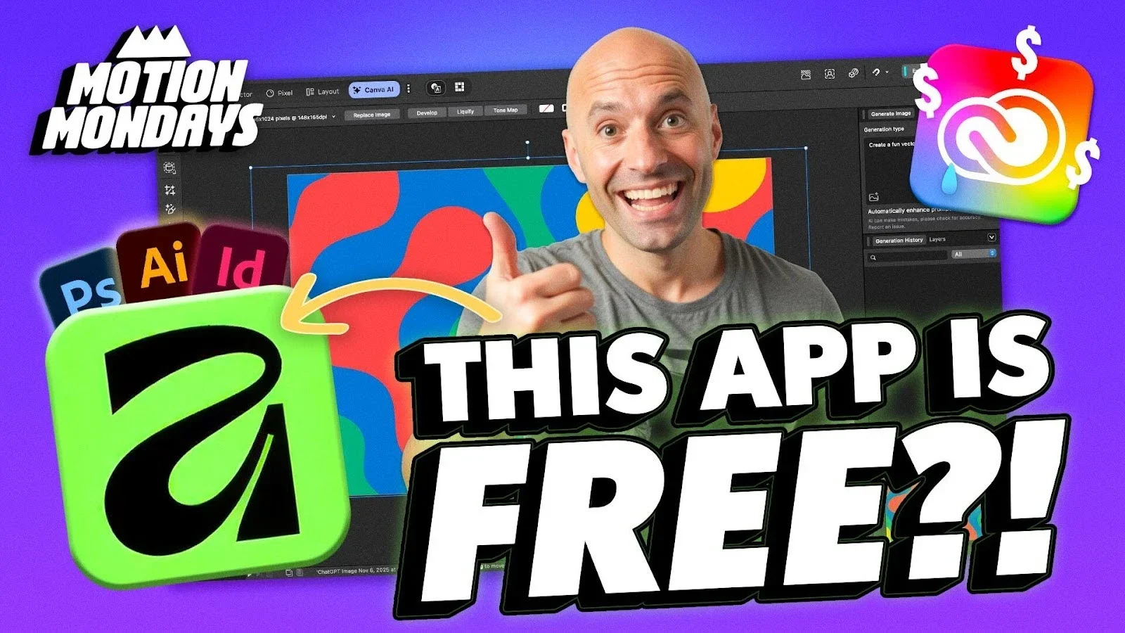 Affinity is FREE FOREVER, 1-Click Depth Passes + Coca Cola Angers Everyone | Motion Mondays article thumbnail