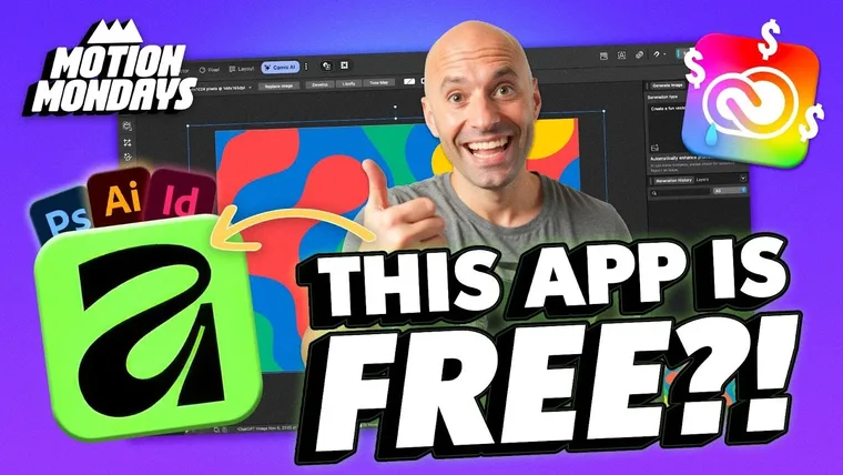 Affinity is FREE FOREVER, 1-Click Depth Passes + Coca Cola Angers Everyone | Motion Mondays article thumbnail