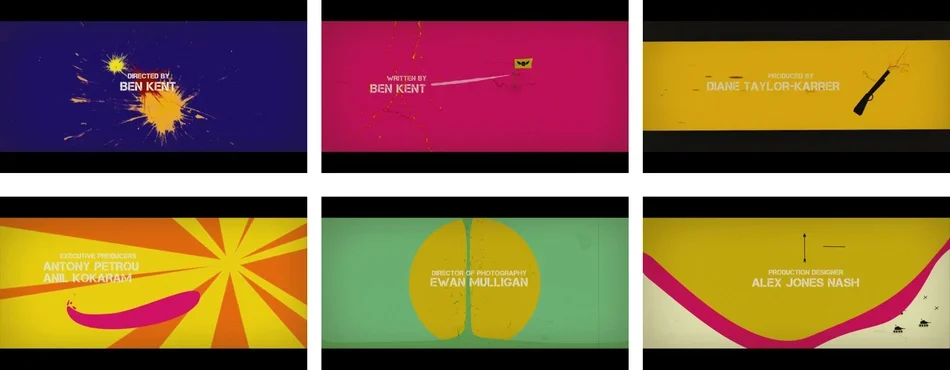 Propsal frames for Killer Weekend motion graphics opening titles created by Van Velvet.png