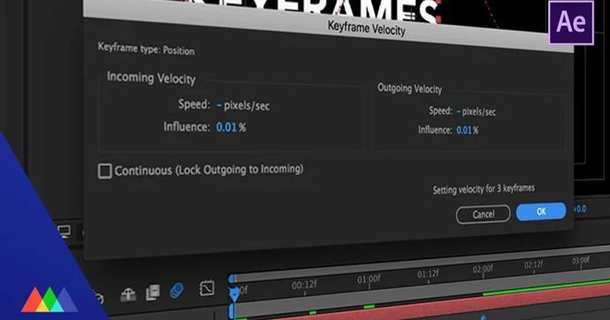After Effects 101: Basic Keyframe Types