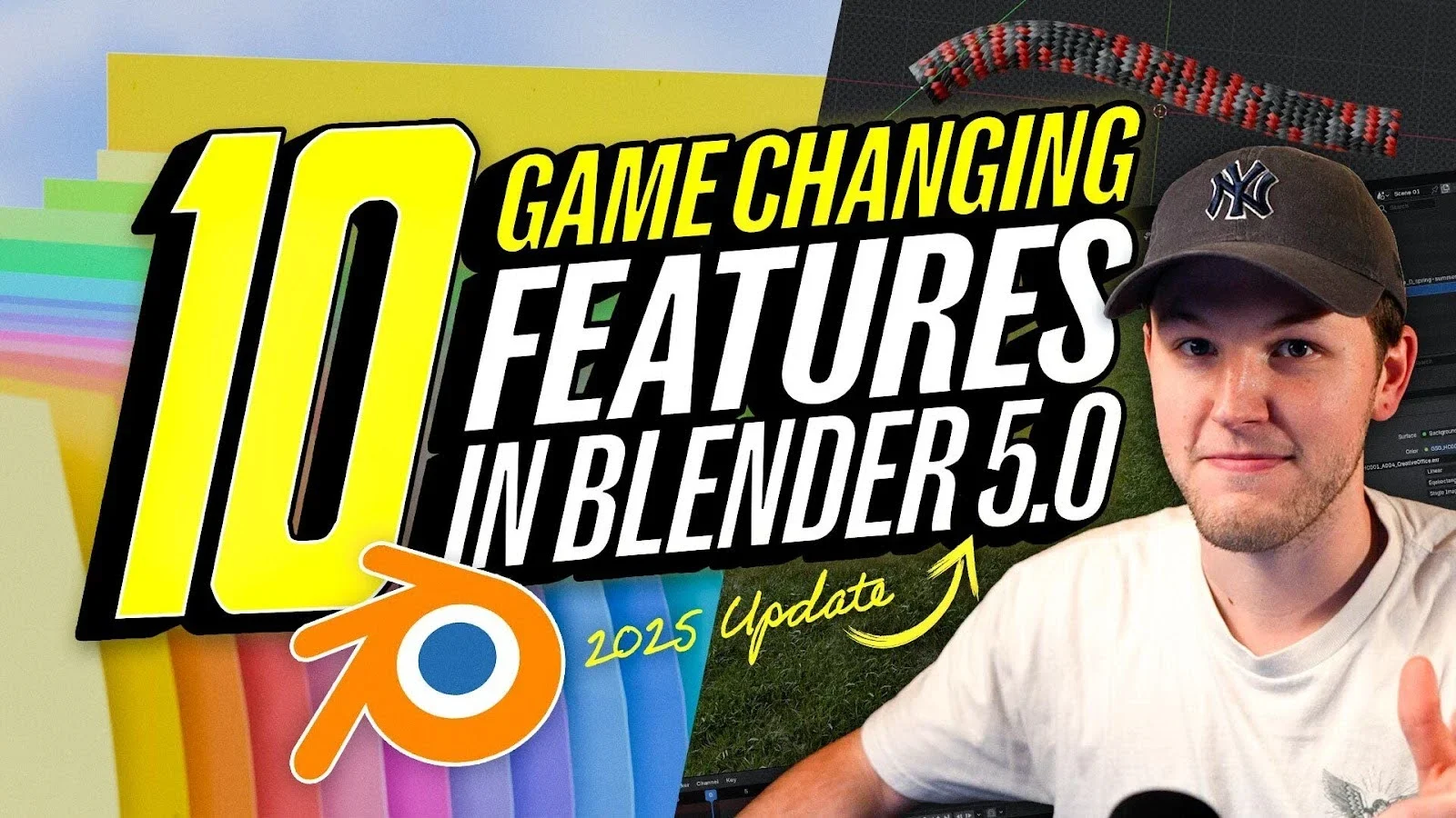 10 Game Changing Features in Blender 5.0 (2025 Update) article thumbnail