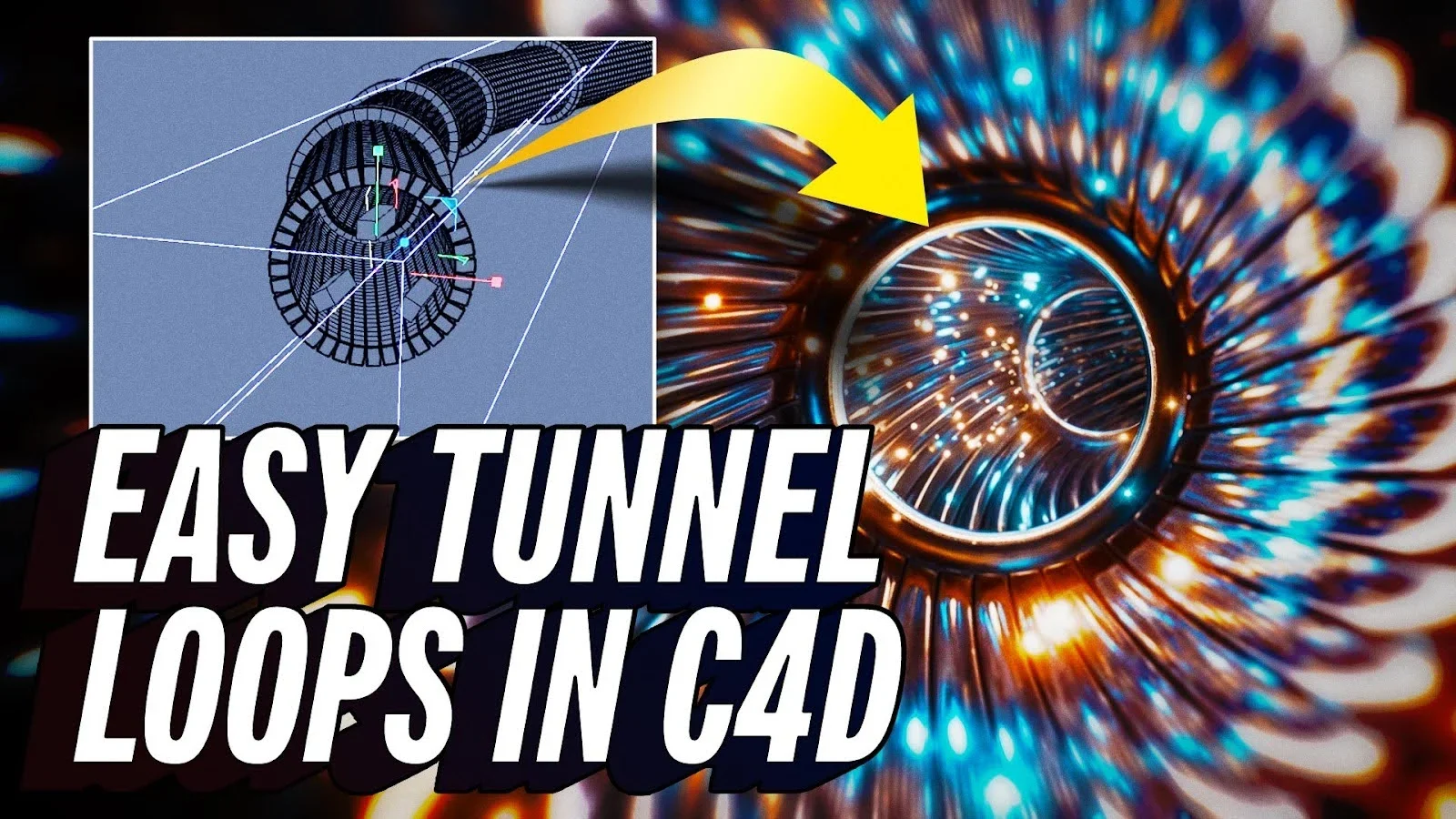 Easy Tunnel Loops in Cinema 4D article thumbnail