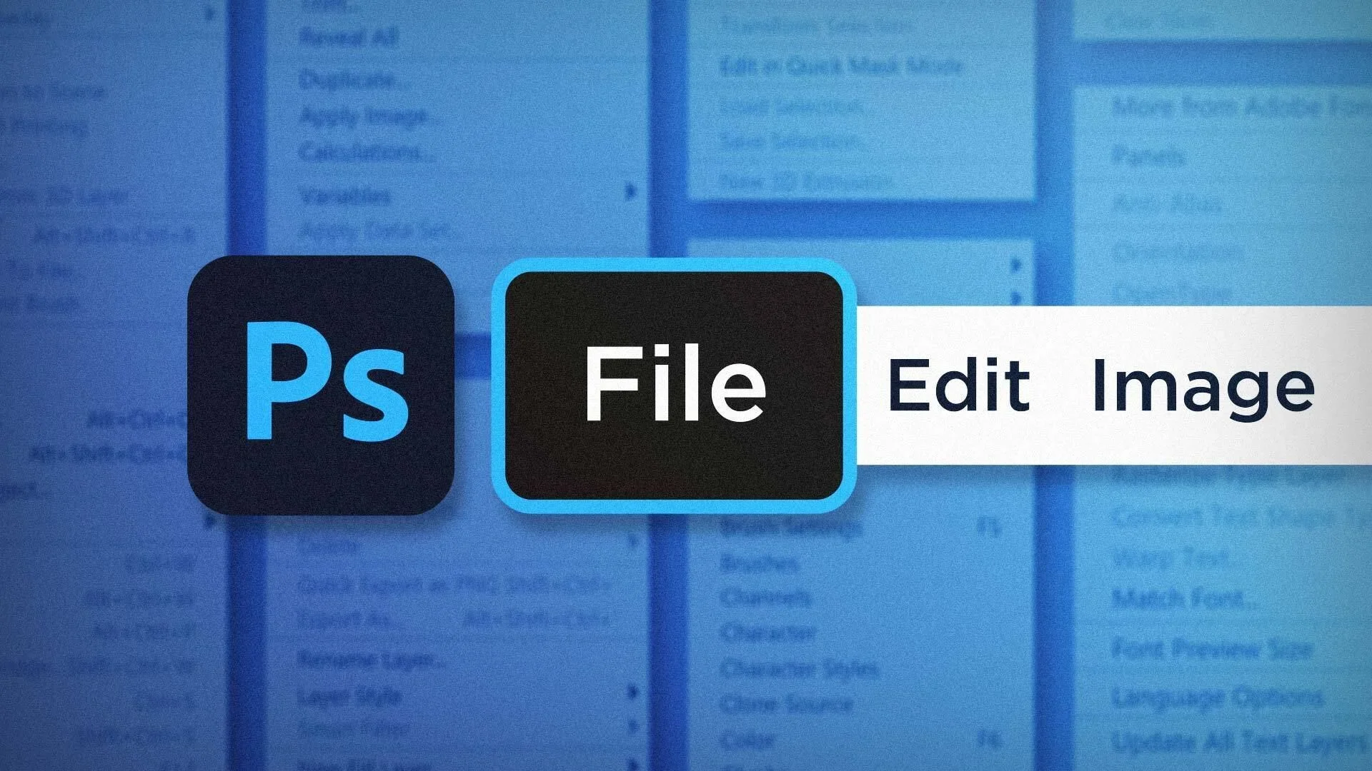 A Quick Guide to Photoshop Menus - File article thumbnail