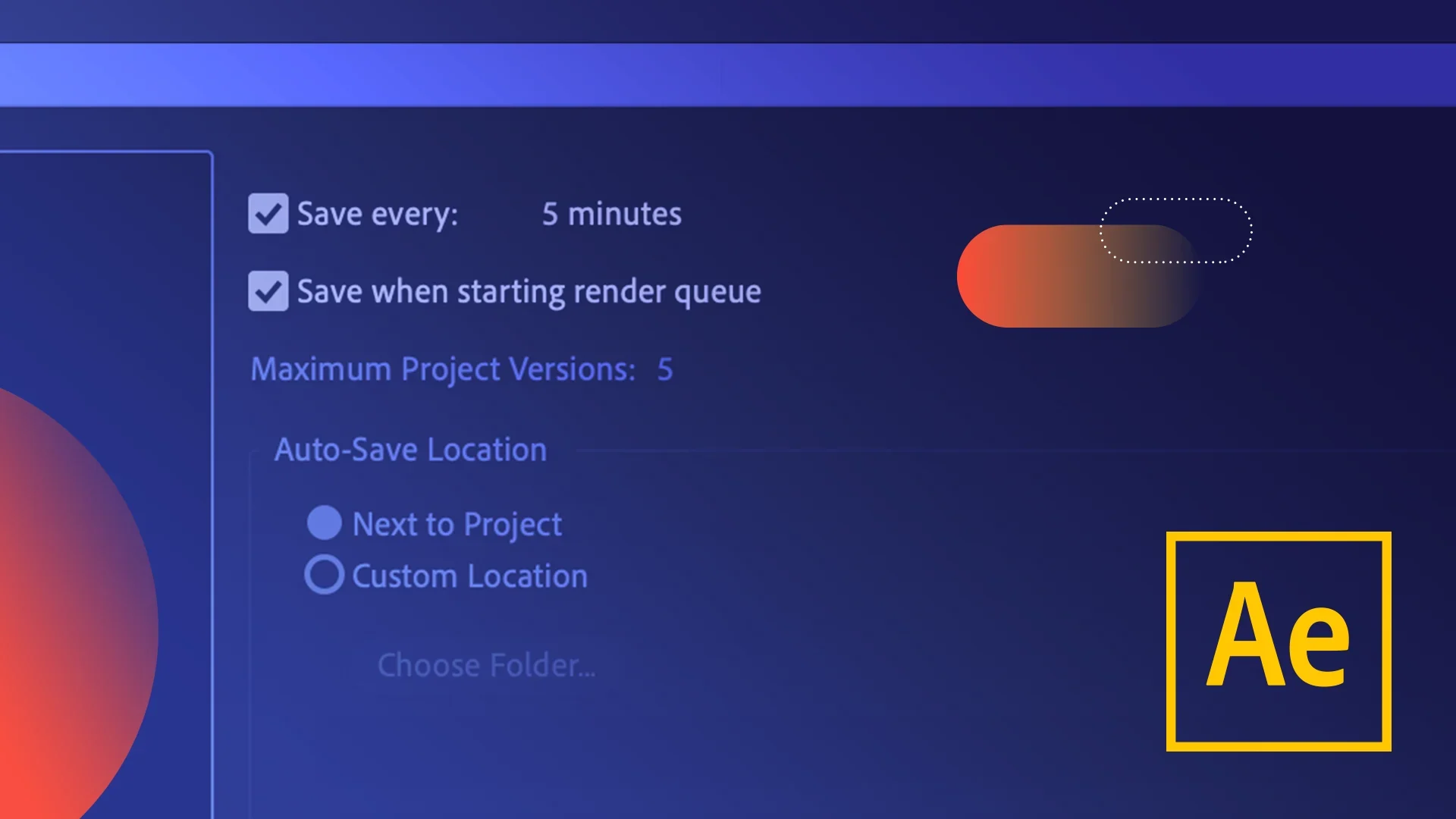 How to Setup Autosave in After Effects article thumbnail