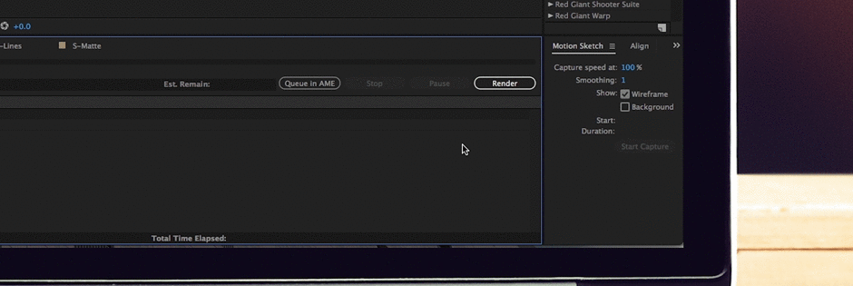 After Effects screenshot tutorial - saving frames as images