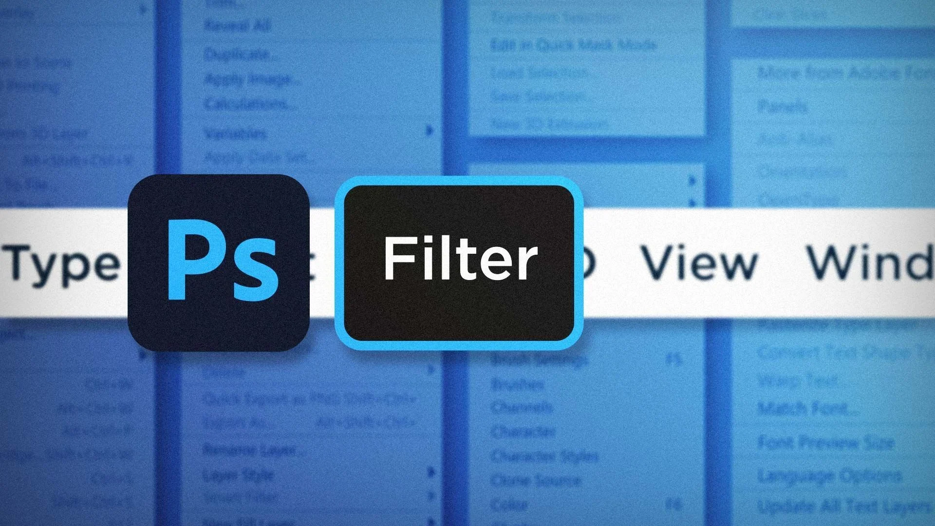 A Quick Guide to Photoshop Menus - Filter article thumbnail