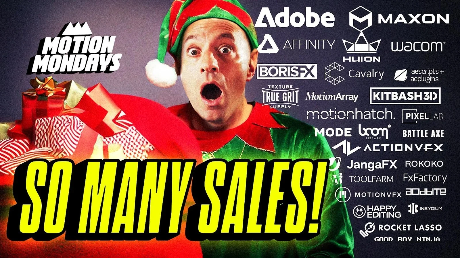 The Ultimate 2024 Black Friday Roundup for Motion Designers | Motion Mondays article thumbnail