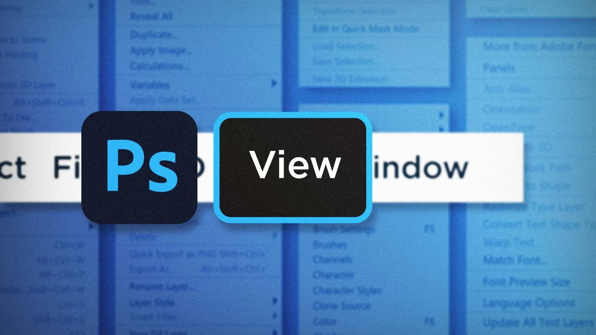 A Quick Guide to Photoshop Menus - View article thumbnail