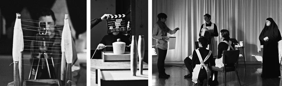 Behind the Scenes of Mariel shooting on an 8mm film by Van Velvet.png