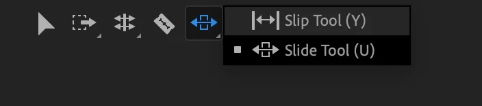 Where to find the Slide tool in the Tool Window - Premiere Pro.png
