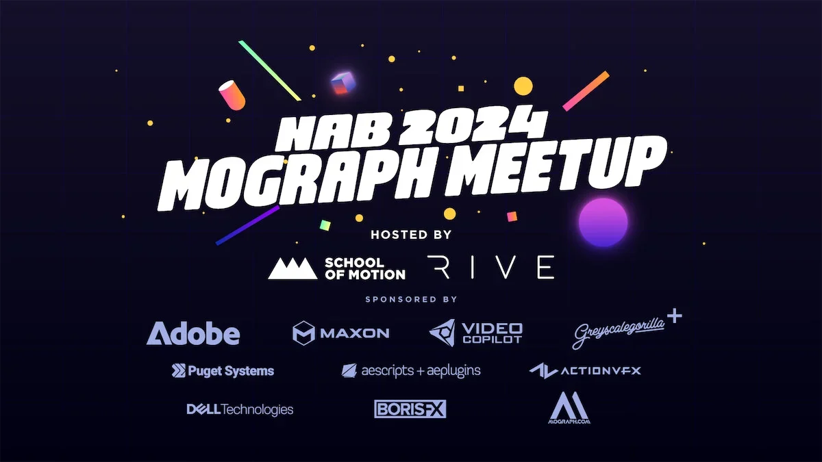 REGISTER NOW! NAB 2024 Mograph Meetup article thumbnail