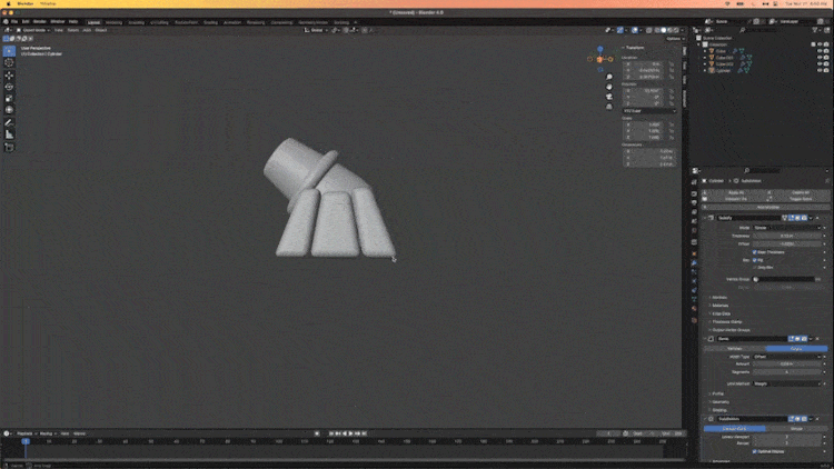 Blender Tutorial: Modifiers