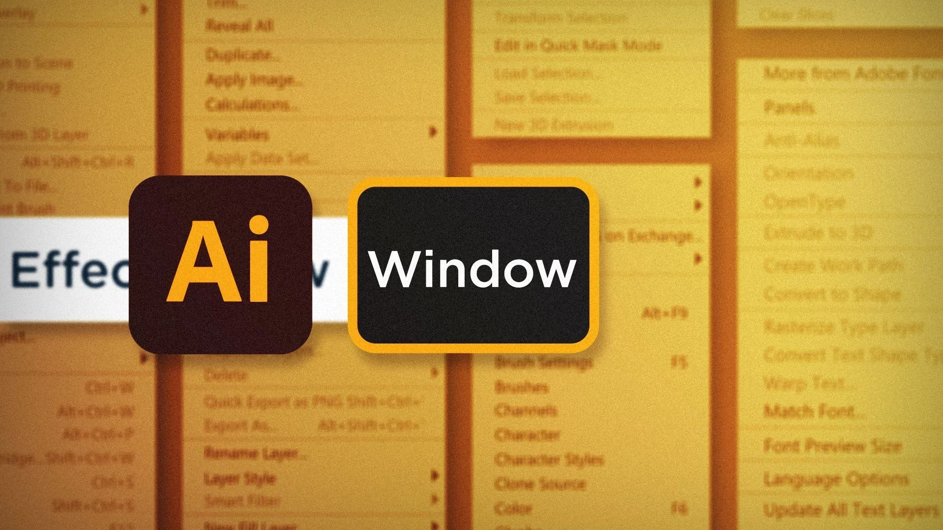 Understanding the Adobe Illustrator Menus - Window article thumbnail