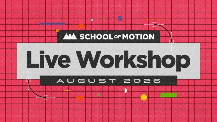 Live Workshop August 2026 event artwork