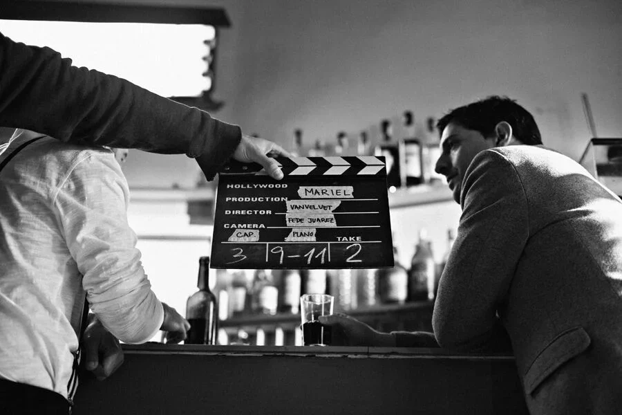 Behind the scenes for a film shot in Barcelona by Van Velvet on 8mm film.jpeg