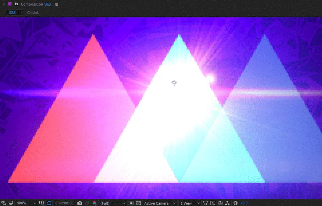 After Effects keyboard shortcut demonstration