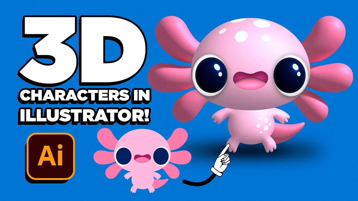 3D Character Design in Adobe Illustrator article thumbnail
