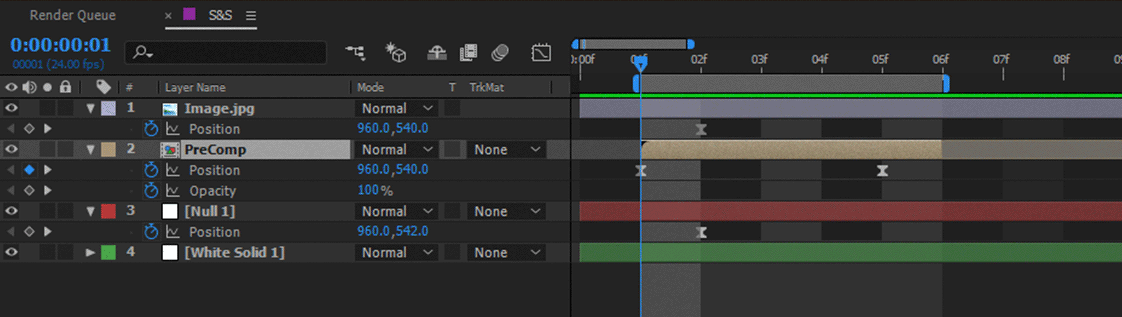After Effects I and O keys for work area