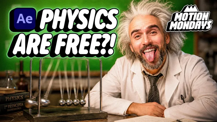 A FREE Physics Plugin for AE + Blender 5.2 Drops Motion Mondays article thumbnail