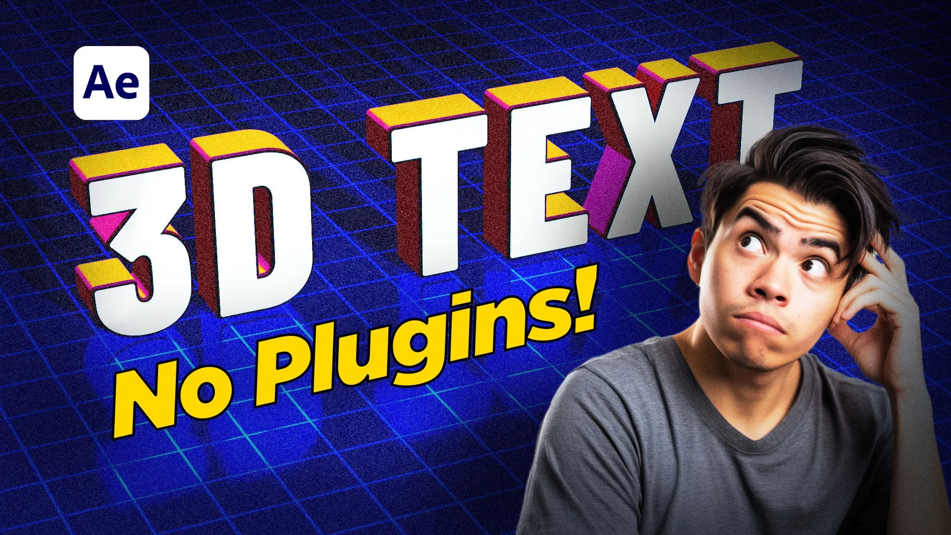 The Secret to Making Real 3D Text in After Effects article thumbnail