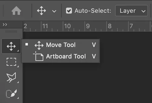 Artboard tool Photoshop.png
