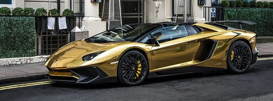 Gold Lamborghini