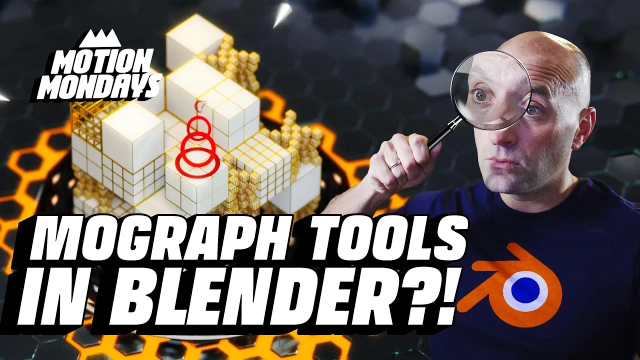 Blender MoGraph Tools, Secret After Effects Features, and Half-Rez Returns article thumbnail